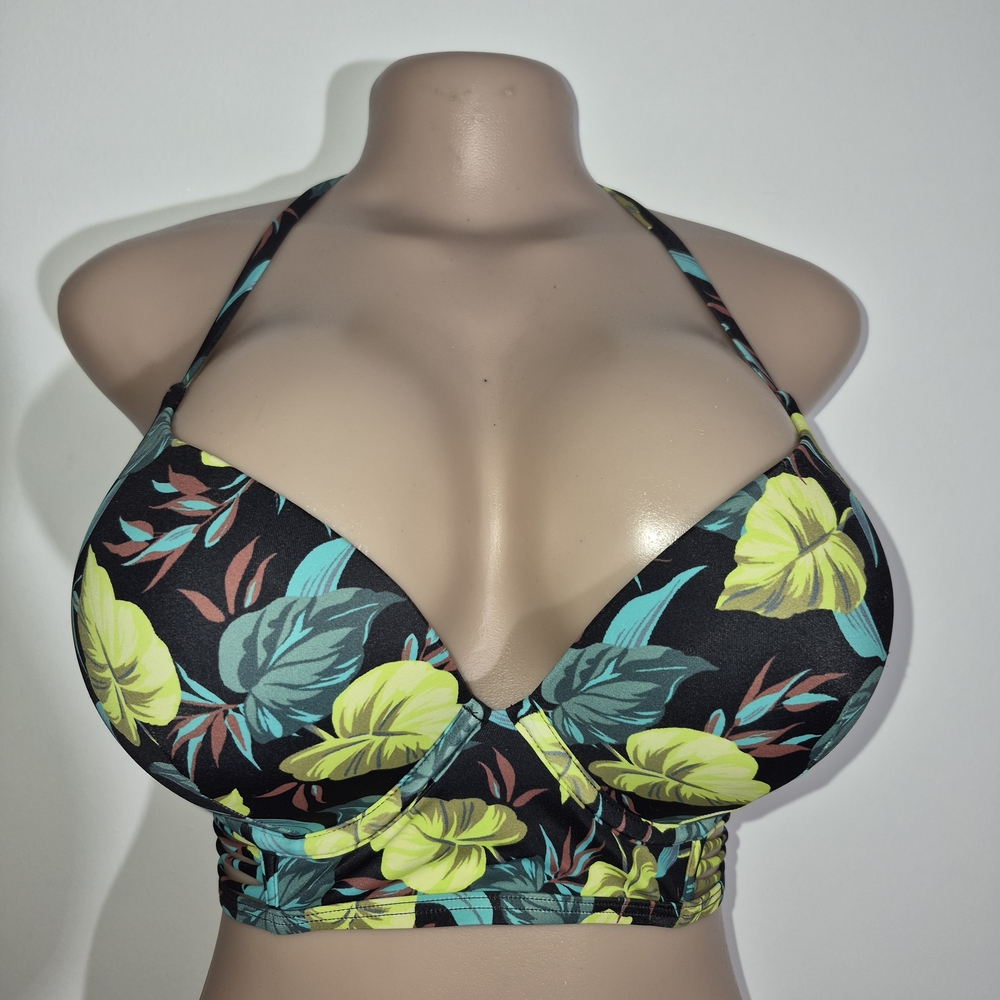 Victoria's Secret Tropical Print Bikini Top